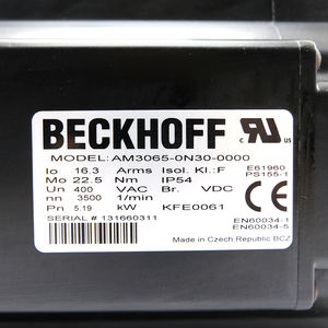 AM3065-0N30-0000มอเตอร์ beckhoff เซอร์โวมอเตอร์131660311 AM30650N30-0000ของแท้ - Product Image 2