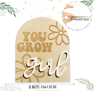 Panneau d'annonce de <span class=keywords><strong>naissance</strong></span> <span class=keywords><strong>personnalisé</strong></span> en forme de papillon, en bois 3D, avec inscription « Bonjour le monde », informations sur la <span class=keywords><strong>naissance</strong></span>, tableau statistique - Product Image 5