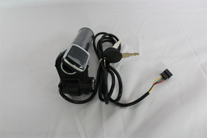 Folding Electric Scooter <strong>Speed</strong> <strong>Control</strong> Handlebar Power <strong>Display</strong> 5-Core Waterproof Throttle Accelerator Accessories - Product Image 6