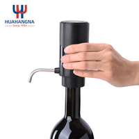 Aérateur de vin électrique rechargeable par USB, verseur automatique, décanteur en verre, distributeur de bouteilles, cadeau de Noël en plastique pour les amateurs de vin