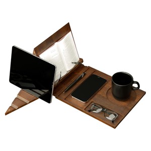 Support de valet de lecture en bois Offre Spéciale personnalisé bibliothèque triangulaire et étagère de lecture support de rangement pratique et support pour les livres - Product Image 1