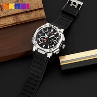 SKMEI Hersteller Neuerscheinung 2219 Hochwertige G-Style Uhr Herren Outdoor-Sport Dual-Display Analog Quarz Digital Datumsanzeige Uhr
