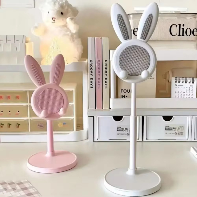 Factory Supply Cheap Price Cute Mobile Phone Stand Adjustable Cartoon Cellphone Holder Table Support Ready to Ship
