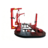 Machine de réparation de châssis de voiture de haute précision, banc de redressage de châssis précis, machine de tirage de qualité pour l'alignement du châssis