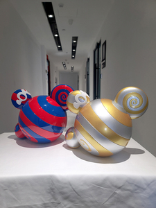 Due Yuan arte Murakami Takashi grande bocca Mr.DOB bambola di moda decorazione da tavolo per gli uomini e le donne regali - Product Image 6