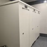 Wc ticari tuvalet kabinleri duş bölümleri petek Panel soyunma odası tuvalet hücresi bölümü