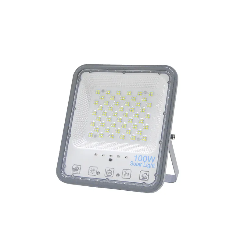 Máy Chiếu Năng Lượng Mặt Trời Ngoài Trời 50W 100W 200W 300W Đèn Pha LED Năng Lượng Mặt Trời Chống Nước 300W