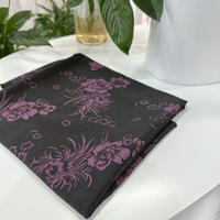 Tela Crepé Tejida de Poliéster 100% con Estampado Floral Koshibo Personalizado, Impresa Digitalmente, para Vestidos de Niña, Ideal para Forro y Bodas