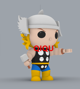 Figura Inflable Gigante de <span class=keywords><strong>Thor</strong></span> de 4m de QIQU, Resistente al Agua y a la Intemperie, para Accesorios de Cabina de Fotos y Temas de Dibujos Animados - Product Image 3