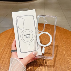 Trong Suốt Acrylic Trường Hợp Điện Thoại Đối Với Samsung Z Gấp 7 <span class=keywords><strong>6</strong></span> 5 4 3 Rõ Ràng Magnetic Trường Hợp Đối Với Galaxy Z Lật 7 Cover Quay Lại Cho <span class=keywords><strong>Iphone</strong></span> Trường Hợp - Product Image 1