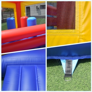 Casa Inflable de PVC para Niños, Precio de Fábrica, Brincolín Combinado para Fiestas y Jardín - Product Image 4