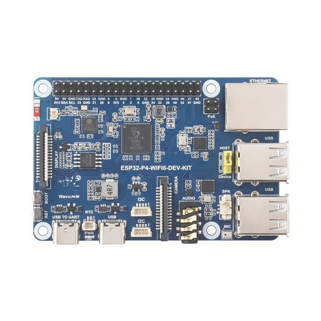 ESP32-P4-WIFI6-DEV-KIT High-Performance Development Board Based on ESP32-P4 and ESP32-C6 Supports Wi-Fi 6 and BLE 5