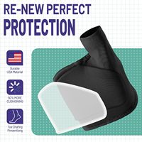 Coussinets métatarsiens orthopédiques en gel et nylon, coussinets de protection pour l'entorse du pied, respectueux de la peau, pour femmes et hommes, soulagement de la douleur au pied, séparateur d'orteils pour le neuroma de Morton