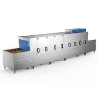 Lave-vaisselle industriel automatique pour cuisines de restaurants commerciaux