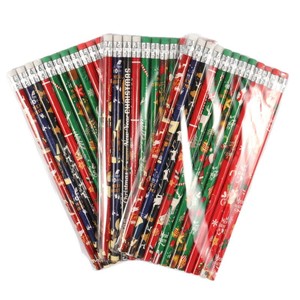 Série <span class=keywords><strong>de</strong></span> Noël – <span class=keywords><strong>Crayon</strong></span> HB <span class=keywords><strong>de</strong></span> 7,5 pouces avec tête gommeuse, motif <span class=keywords><strong>dessin</strong></span> animé, en bois, pour enfants, papeterie <span class=keywords><strong>de</strong></span> <span class=keywords><strong>dessin</strong></span>, vente en gros, personnalisation - Product Image 5