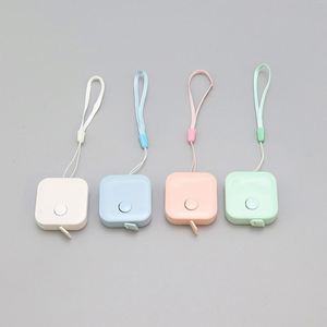 Lightweight Measuring <b>Mini</b> Keychain Retractable Ruler 1.5M Inch Cm Dual <b>Scale</b> Flexible Tape for Body Measurement - Product Image 2