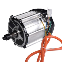 Moteur différentiel sans balais CC moyen 1000w-1500W-1800w 48V 60V 72V pour tricycle électrique, véhicule de transport, pousse-pousse, quad, karting