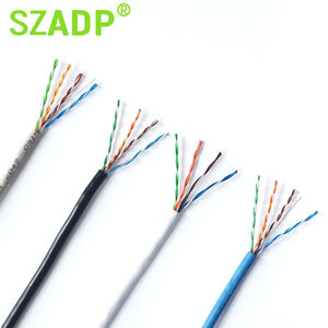 Fábrica China Categoría 5 CAT5e Cobre desnudo UTP FTP <span class=keywords><strong>Cable</strong></span> de red Pure BC Szadp/OEM Marca Cat6 <span class=keywords><strong>Cable</strong></span> <span class=keywords><strong>Precio</strong></span> competitivo - Product Image 3