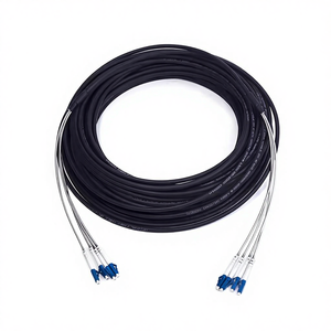 Outdoor FTTH Jumper-Steckverbinder LC-LC Multimode-Glasfaser-Armierungskabel GYFJH Kommunikationskabel für den Außenbereich - Product Image 2