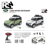 Jianfengyuan autorizado RC coche de juguete 2,4G 4CH Control remoto Defender modelo Land Rover coche de juguete 1/12 para niños