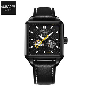Đồng Hồ Nam OUBAOER 2023 Đồng Hồ Đeo Tay Cơ Tự Động Sang Trọng Thương Hiệu Hàng Đầu Đồng Hồ Doanh Nhân Vuông Thời Trang Đồng Hồ Nam - Product Image 4