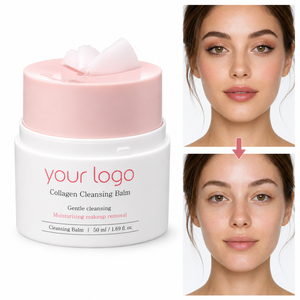 Produit coréen tendance pour le démaquillage, soin hydratant pour peaux sèches, formule au collagène, facile à utiliser, baume nettoyant au collagène pour femmes - Product Image 3