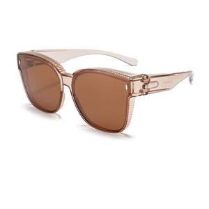 SPOEN <b>Square</b> Polarized <b>Sunglasses</b> UV400 Full Rim Unisex Fashion Sun Protection Adult - Product Image 3