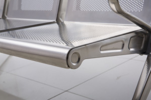 Silla <span class=keywords><strong>de</strong></span> <span class=keywords><strong>Espera</strong></span> Moderna <span class=keywords><strong>de</strong></span> 5 Plazas con Estructura <span class=keywords><strong>de</strong></span> Acero Inoxidable <span class=keywords><strong>de</strong></span> Alta Calidad, Duradera y Ecológica <span class=keywords><strong>para</strong></span> Uso en Aeropuertos, Hospitales, Hoteles y Escuelas - Product Image 4