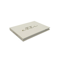 Carte de vœux en papier tendance, impression personnalisée, carte promotionnelle LCD faite à la main, nouveau design, carte de visite, carte postale, brochure vidéo interactive