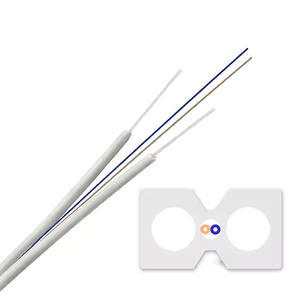 Single core fibra optica drop cabel optik 1core 2 core fo 1 hilo 2 core 1 filo 1km outdoor FTTH kabel fibra ottica dropcore - Product Image 2