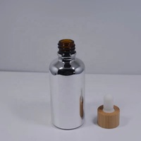 Flacon compte gouttes en verre, conteneurs de 5ml, 10ml, 20ml ou 30ml quantité minimale de commande d'huile essentielle, de couleur or, avec Pipette, pour parfum cosmétique, offre spéciale