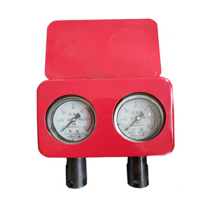 Analog Pressure <b>Gauge</b> 0-60Mpa Double Head For Hydraulic Support Monitoring - Product Image 1