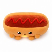 Peluche personnalisée XDTAI Hotdog, rembourrée en coton PP et polyester, 11-30 cm, unisexe, cadeau OEM ODM