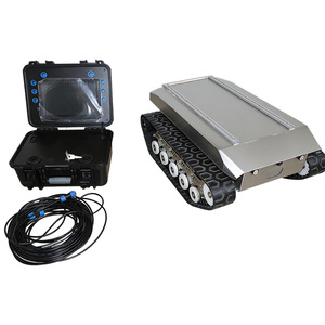 Plataforma Robótica de Acero Inoxidable con Capacidad de Carga de 40 kg, Sistema de Orugas de Goma Pequeñas para Todoterreno, TINS-6H - Product Image 4