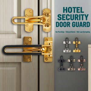 Pestillo de Seguridad de Aleación de Zinc para Puerta, Restrictor Antirrobo para Habitaciones de Hotel, Apartamentos y Puertas de Entrada de Viviendas - Product Image 2