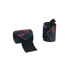 Logotipo personalizado <span class=keywords><strong>Anime</strong></span> Berserk ajustable gimnasio Fitness Powerlift pulsera entrenamiento soporte entrenamiento levantamiento de pesas <span class=keywords><strong>muñequeras</strong></span> - Product Image 3