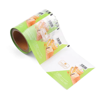 Rouleau de film plastique pour stratification Bopp/CPP imprimé personnalisé Sachet d'emballage alimentaire thermoscellé rouleau de film d'emballage pour frites de pommes de terre biscuits bonbons
