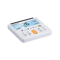 Télécommande universelle murale K-660E ECO avec minuterie, code fixe, verrouillage de la température, rétroéclairage LCD et fonction de minuterie