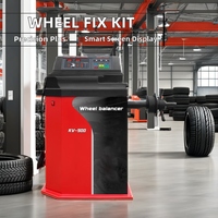 Nouvelle machine d'équilibrage de roues à affichage numérique haute précision, certifiée CE ISO, pour atelier de réparation automobile/garage