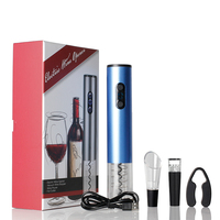 Ensemble d'accessoires de cuisine, cadeau pour hommes et femmes, Gadget tendance, ouvre-bouteille électronique, tire-bouchon à vin, Kit d'outils Rechargeable