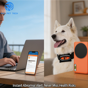 Dispositif <span class=keywords><strong>de</strong></span> surveillance <span class=keywords><strong>de</strong></span> la santé des animaux <span class=keywords><strong>de</strong></span> compagnie PAT PET, surveillance en temps réel <span class=keywords><strong>de</strong></span> la courbe BCG, surveillance <span class=keywords><strong>de</strong></span> la fréquence <span class=keywords><strong>cardiaque</strong></span>, moniteur <span class=keywords><strong>de</strong></span> santé intelligent pour animaux <span class=keywords><strong>de</strong></span> compagnie - Product Image 5
