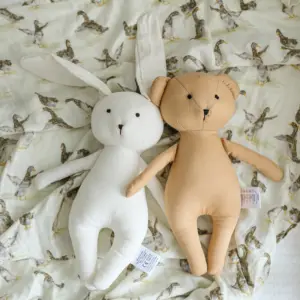 Ins Bắc Âu dễ thương phim hoạt hình Thỏ Gấu búp bê bé nhẹ nhàng búp bê búp bê ảnh đạo cụ cho trẻ em Quà tặng kỳ nghỉ
