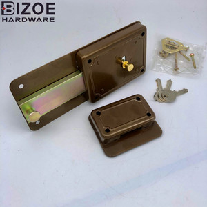 Serrure de porte <span class=keywords><strong>marron</strong></span> à Six leviers - Product Image 4