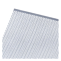 Commerce de traitement, plaques de protection perforées en aluminium, panneaux de panneaux décoratifs en aluminium perforé personnalisés