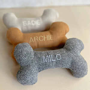 Cuscino in osso di cane pronto per la spedizione ricamato giocattolo per cani da addestramento all'aperto giocattoli Mini cuscino accessori per animali domestici - Product Image 4