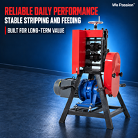 Dénudeur de câbles en cuivre automatique puissant WP-120 20-120mm 3.0KW 10-15m/min Machine électrique We Passion