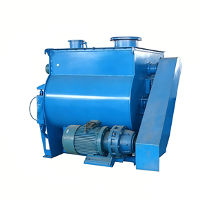 Mezclador de paletas de doble eje para línea de automatización, sin gravedad, alta uniformidad, 4000L de capacidad, para pesaje y dosificación de productos químicos - Product Image 3