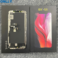 Écran d'affichage d'origine GX OLED pour accessoires de téléphone dur/mou pour IPHONE X
