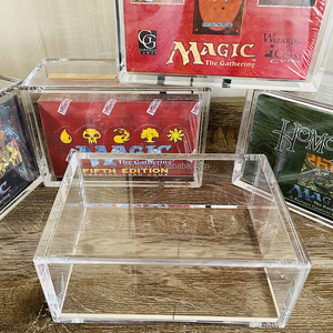 Ray Yi Rõ Ràng Dày Acrylic Mạnh Mẽ Nam Châm Mtg Cơ Quỹ Ma Thuật Collector Booster Hộp Bảo Vệ Hiển Thị Trường Hợp - Product Image 3