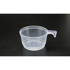Premium PS Blue Transparent DTC <b>Cup</b> with Handle Portable Colored <b>Plastic</b> Vessel for Daily Hydration and Travel - Product Image 5